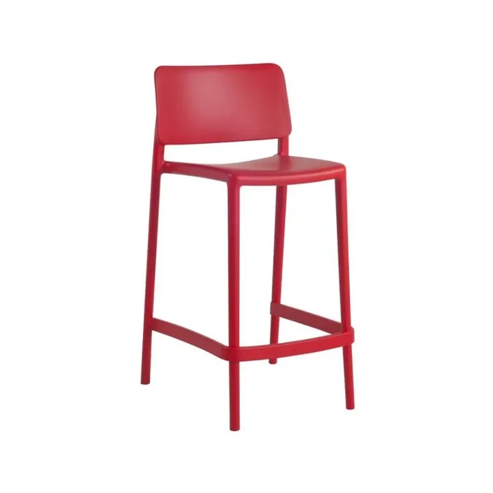 Joy-S Bar 65cm Red Bar Chair PPT1545