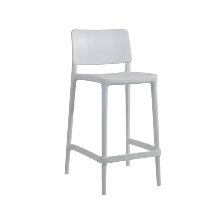 Joy-S Bar 65cm White Bar Chair PPT1543