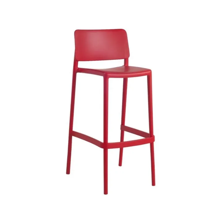 Joy-S Bar 75cm Red Bar Chair PPT1550
