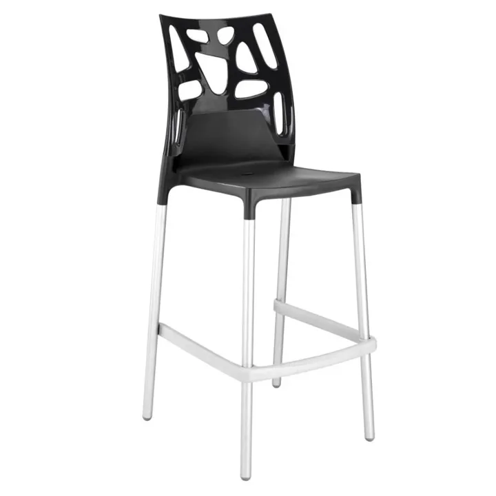 Ego-Rock Bar Solid Black - Anthracite Bar Chair PPT1496