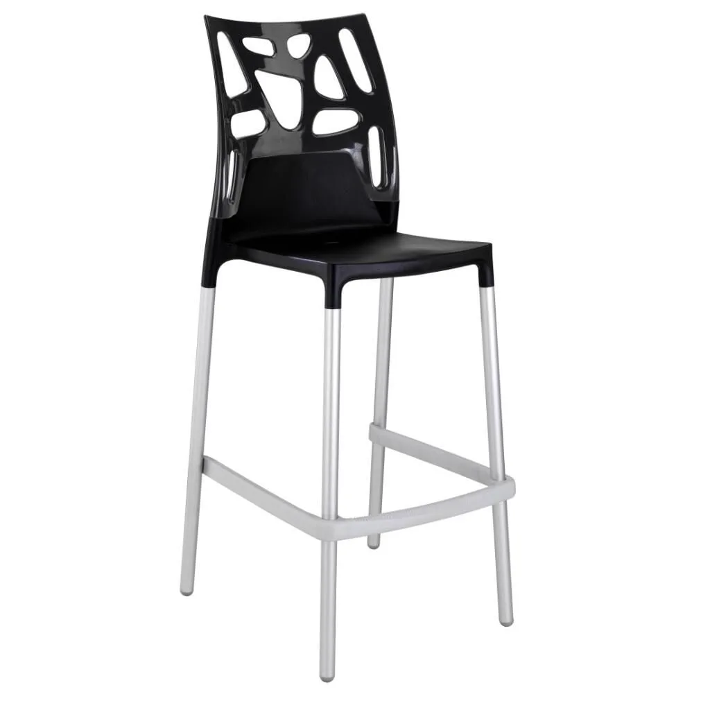 Ego-Rock Bar Solid Black - Black Bar Chair PPT1491