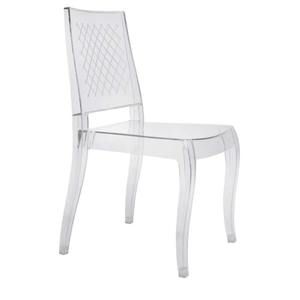 Class-XC Clear Transparent Kitchen Chair PPT1016