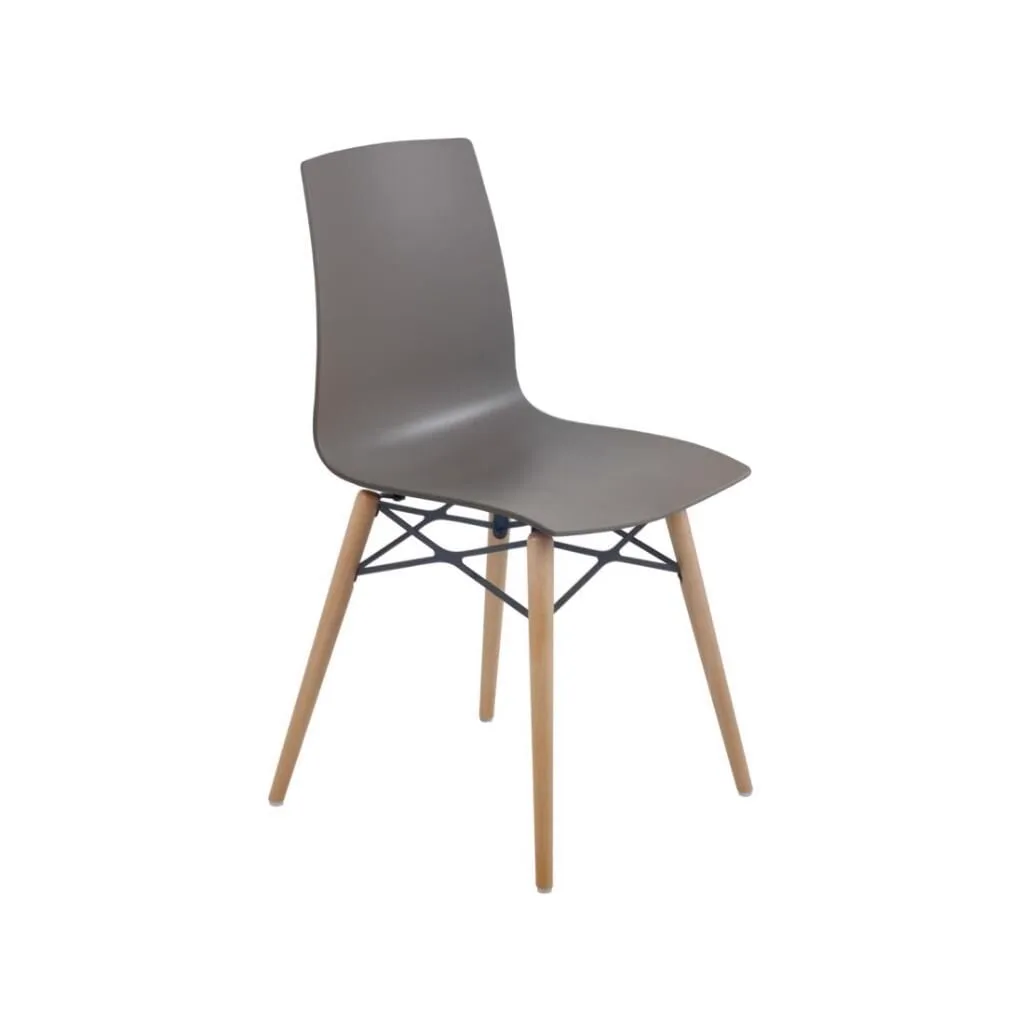 X-treme S Wox Pro (Beech) Ash Brown - Beech Wood Kitchen Chair PPT1448