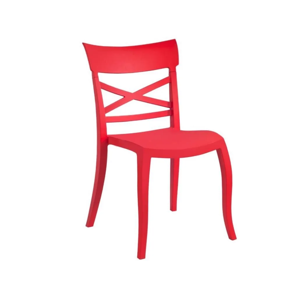 X'Sera-S Red Kitchen Chair PPT1396
