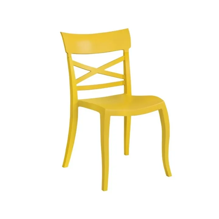 X'Sera-S Canary Yellow Kitchen Chair PPT1394