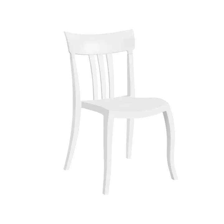 Trio-S White Kitchen Chair PPT1382