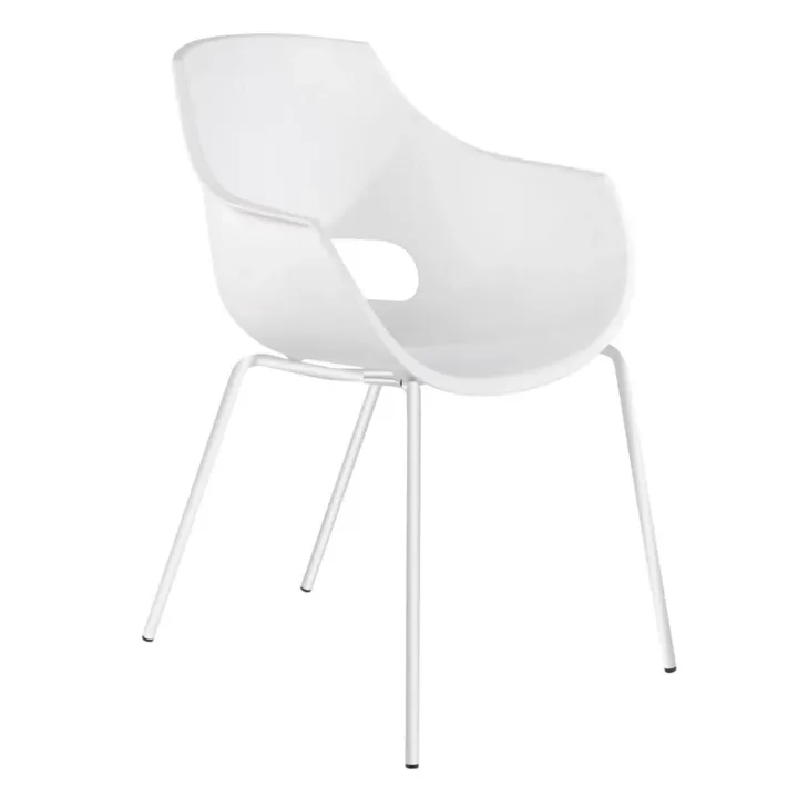 Opal-ML Pro White - White Kitchen Chair PPT1358