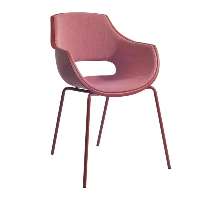 Opal-ML Pro Soft Dark Red - Dark Red Kitchen Chair PPT1359