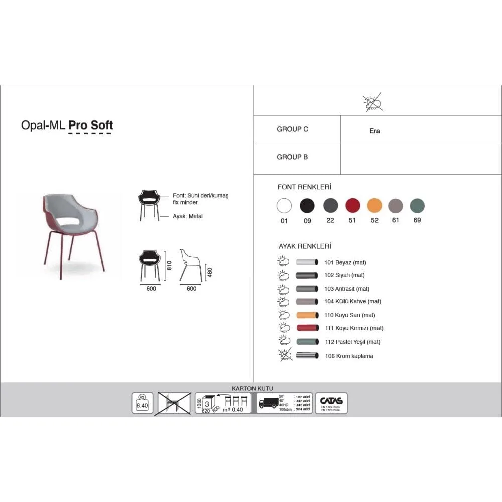 Opal-ML Pro Soft Pastel Green - Pastel Green Kitchen Chair PPT1361