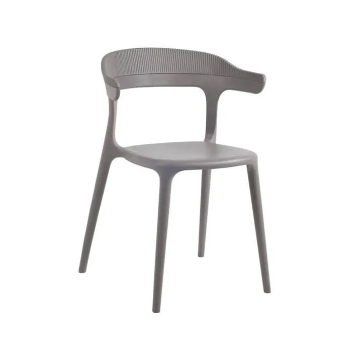 Luna Stripe Ash Brown Kitchen Chair PPT1267