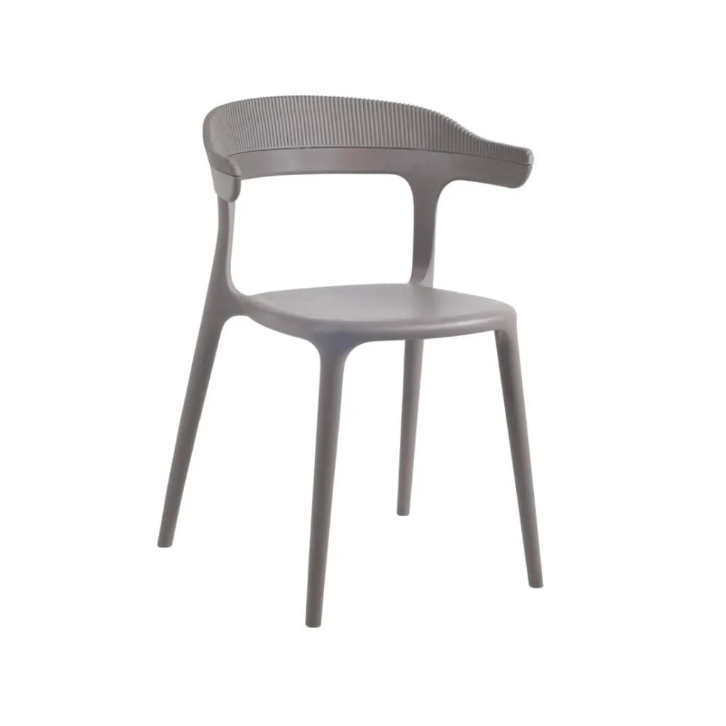 Luna Stripe Ash Brown Kitchen Chair PPT1267