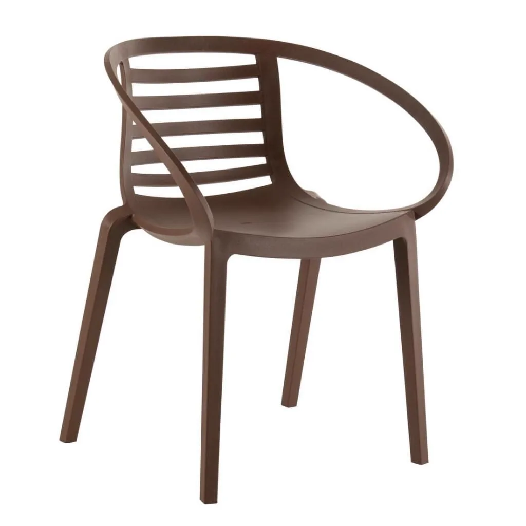 Mambo Coffee Kitchen Chair with Arms PPT1271