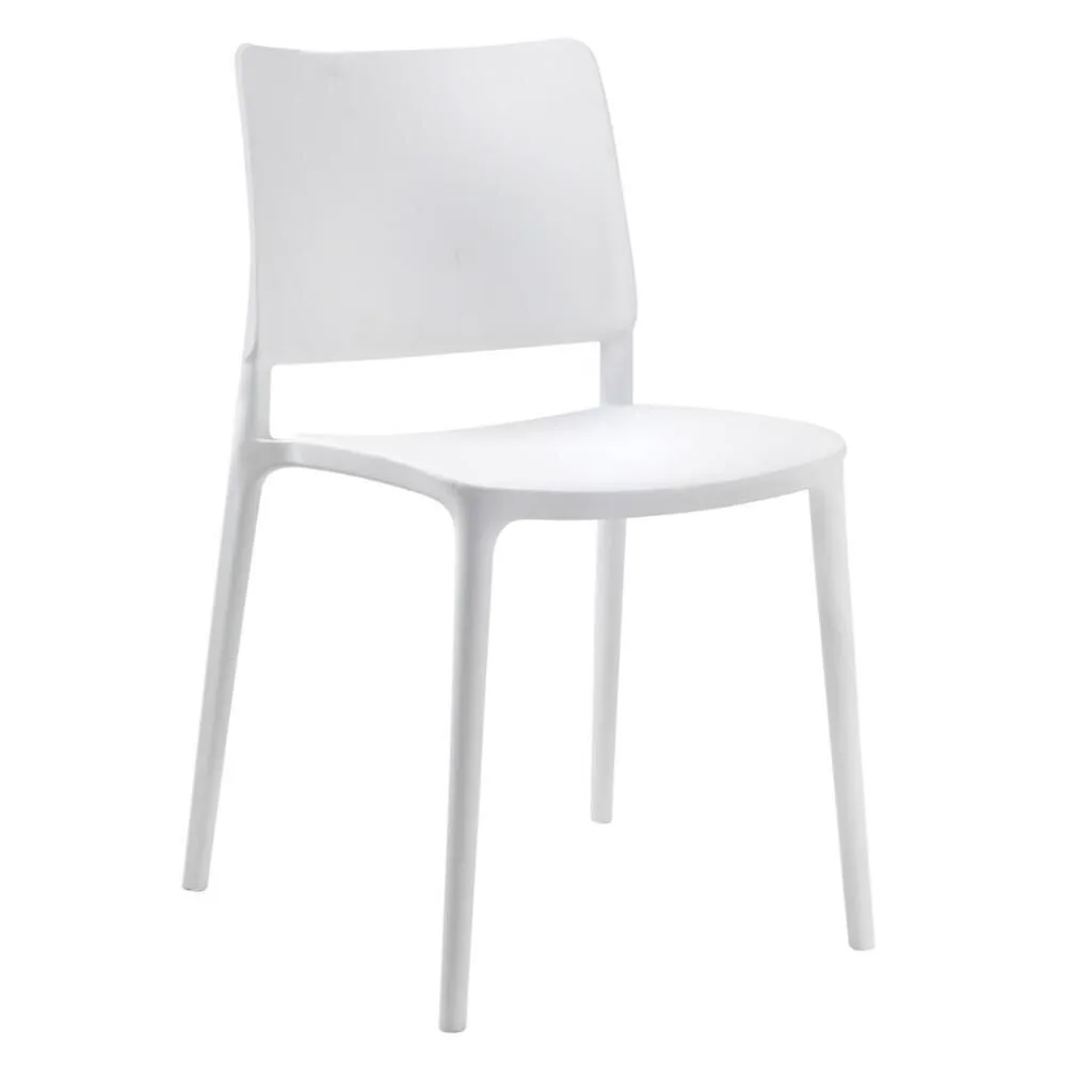 Joy-S White Kitchen Chair PPT1236