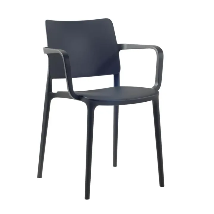Joy-K Anthracite Kitchen Chair with Arms PPT1223