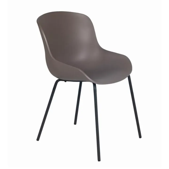 Globe-S ML Ash Brown - Black Chair PPT1160
