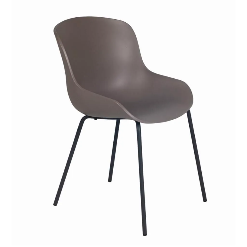 Globe-S ML Ash Brown - Black Chair PPT1160