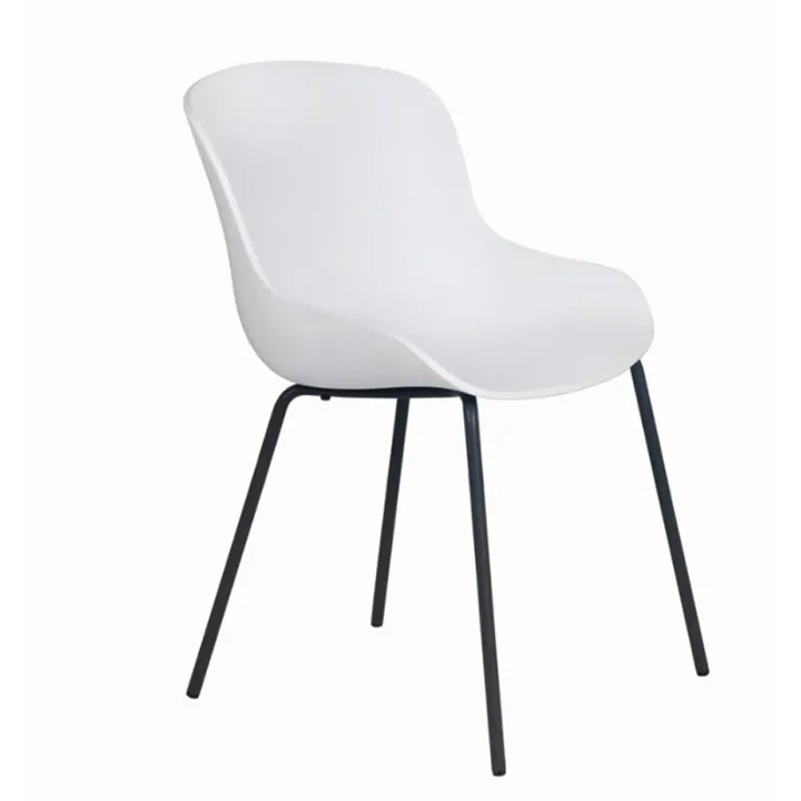 Globe-S ML White - Black Chair PPT1159