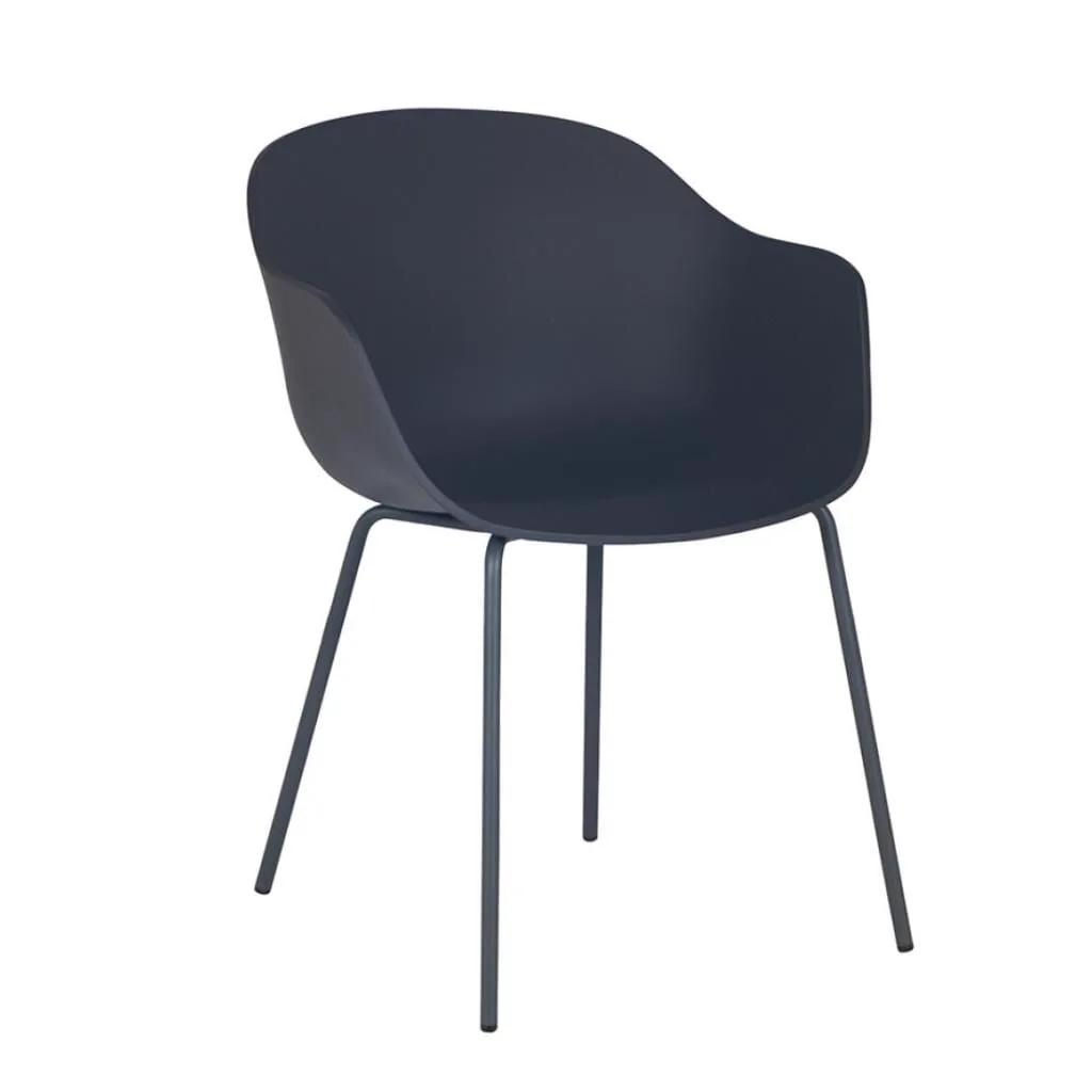 Globe-K ML Anthracite - Anthracite Chair with Arms PPT1137