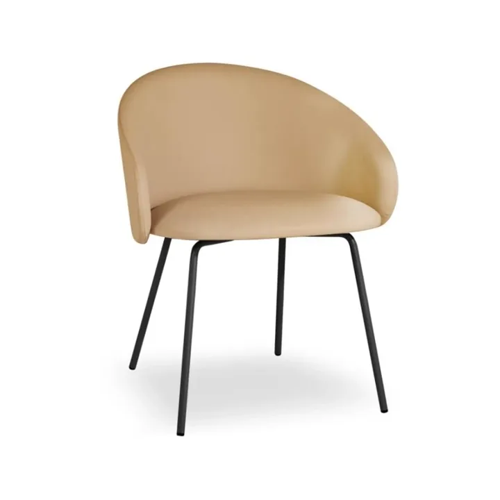 Glera-K ML Soft CSE - Black Chair with Arms PPT1128