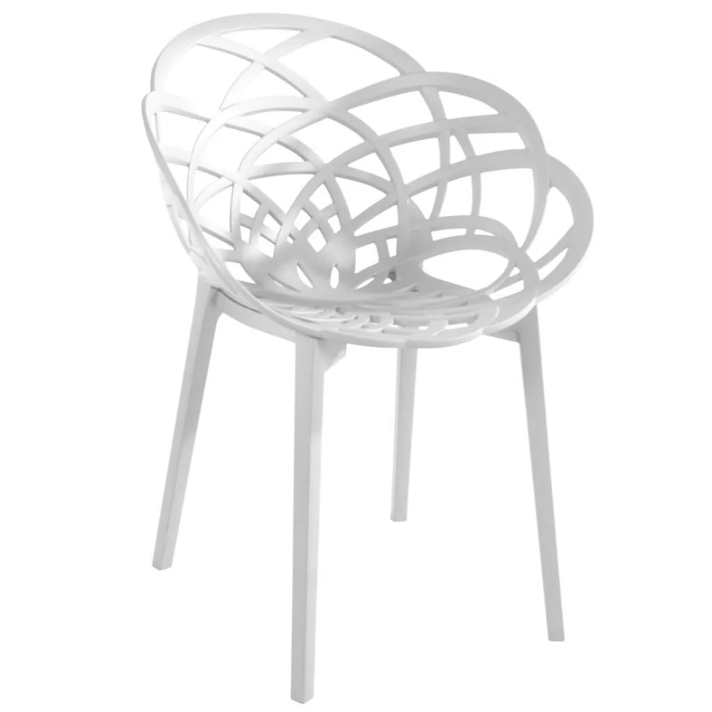 Flora Matt White - White Chair PPT1116