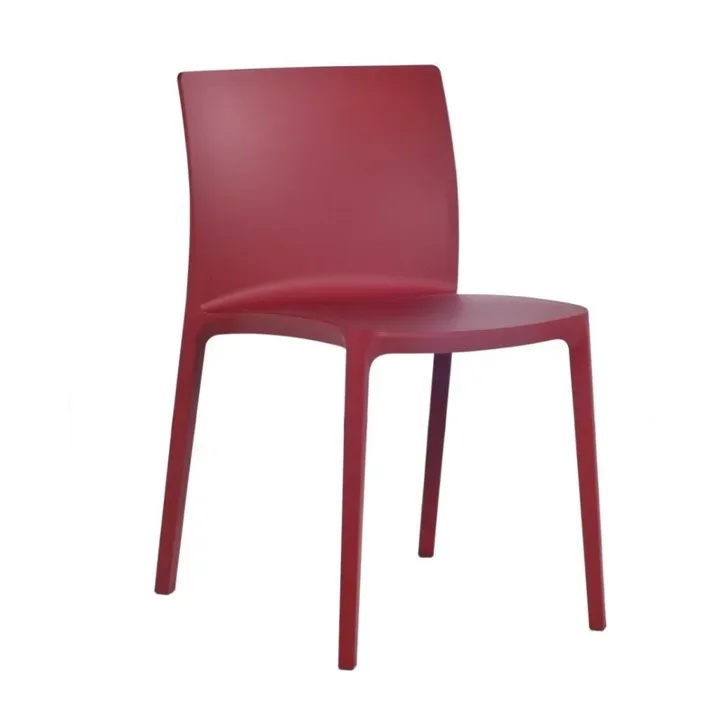Evo-S Dark Red Kitchen Chair PPT1098