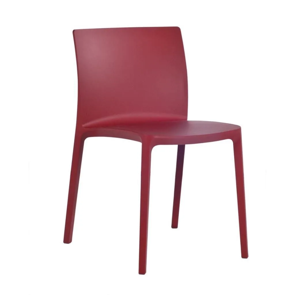 Evo-S Dark Red Kitchen Chair PPT1098