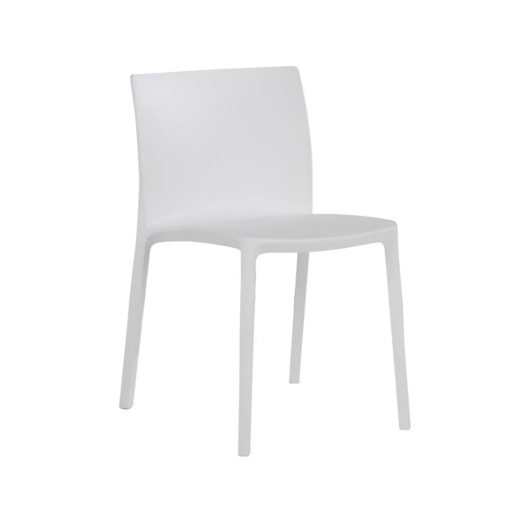 Evo-S White Kitchen Chair PPT1095