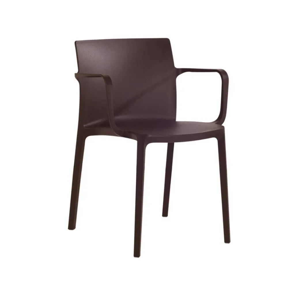 Evo-K Wenge Kitchen Chair with Arms PPT1089