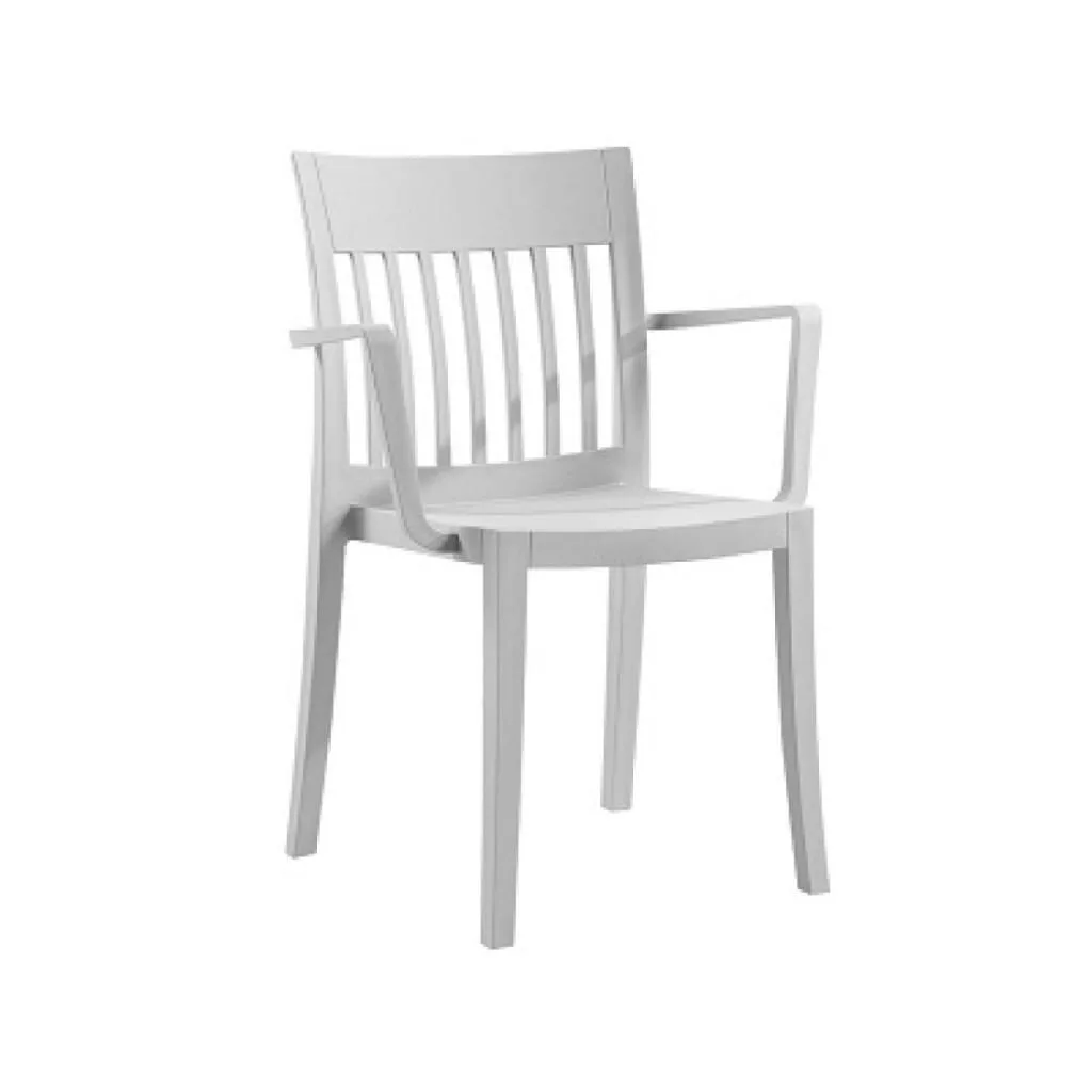 Eden-K Light Grey Kitchen Chair with Arms PPT1027