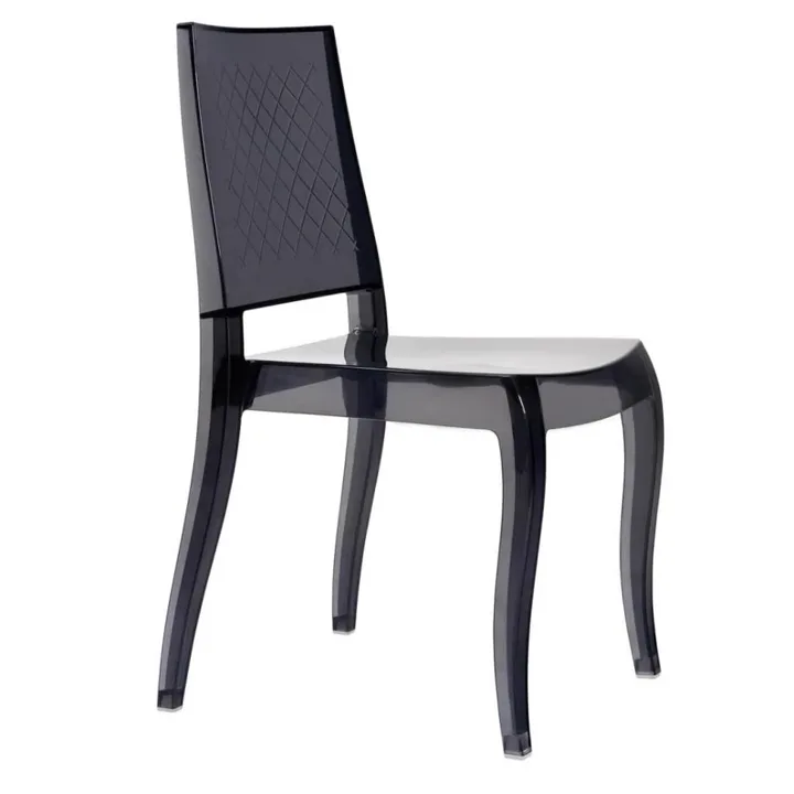 Class-XC Smoke Transparent Kitchen Chair PPT1015