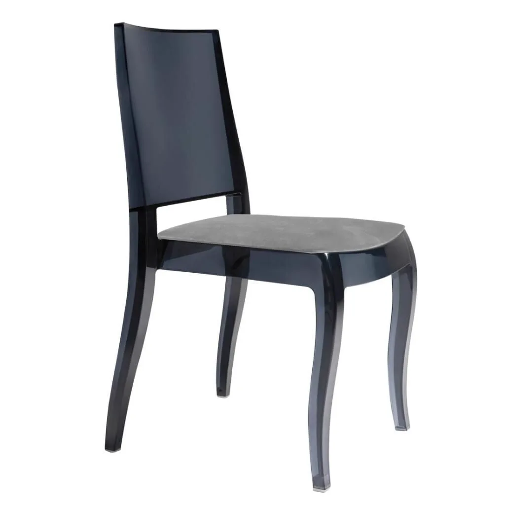Class-X Smoke Transparent Kitchen Chair PPT1012