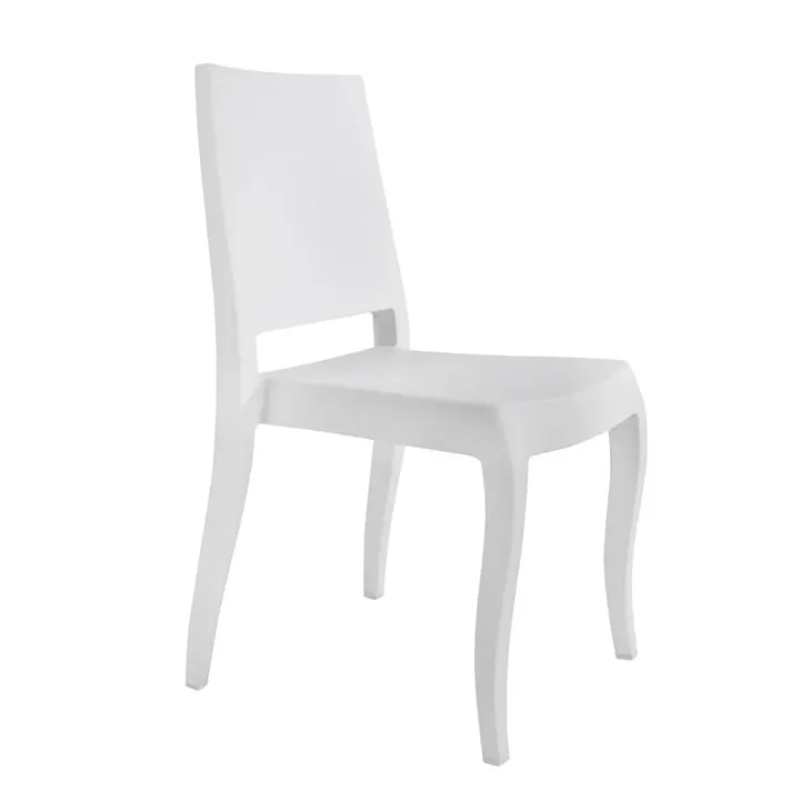 Class-X Matt White Kitchen Chair PPT1014