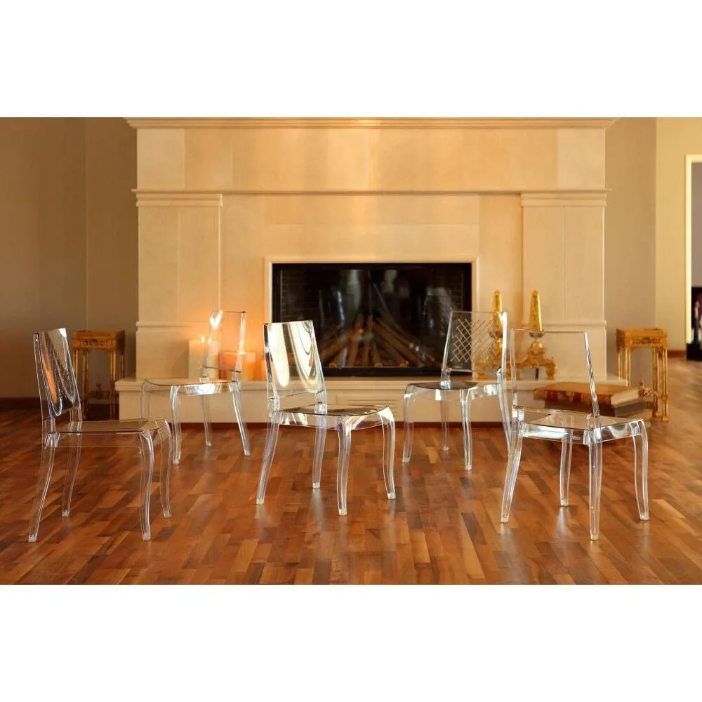 Class-X Clear Transparent Kitchen Chair PPT1010