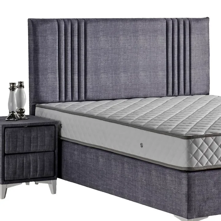 Delta 160cm Double Divan Base Headboard MYB1218