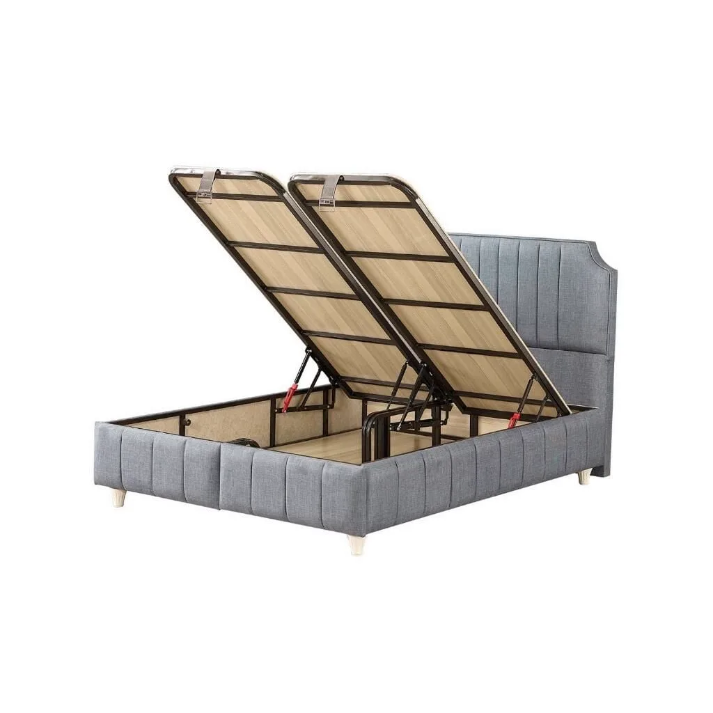 Bernita 90X200 Single Divan Base and Headboard Set EY187A