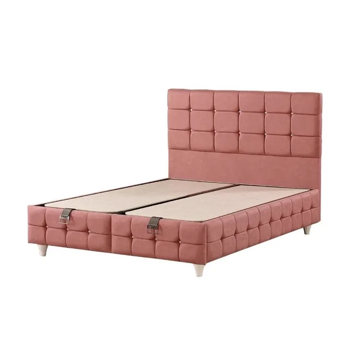 Eylul 100X200 Single Divan Base and Headboard Set EY186