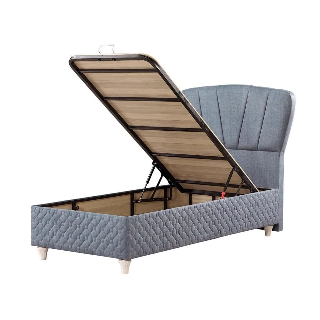 Pink 2 120X200 Single Divan Base, Headboard Set EY184B