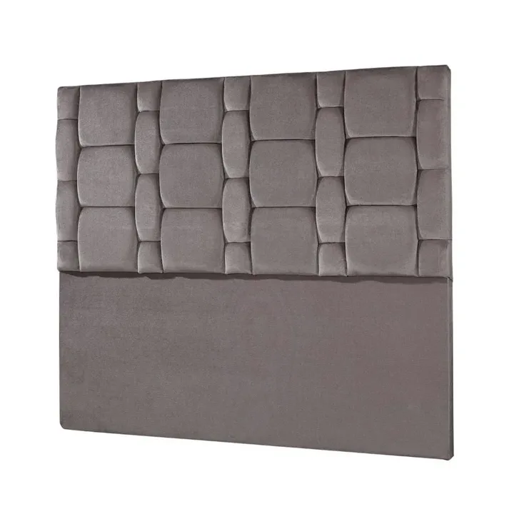 Stone 160 cm Double Divan Base Headboard EY159