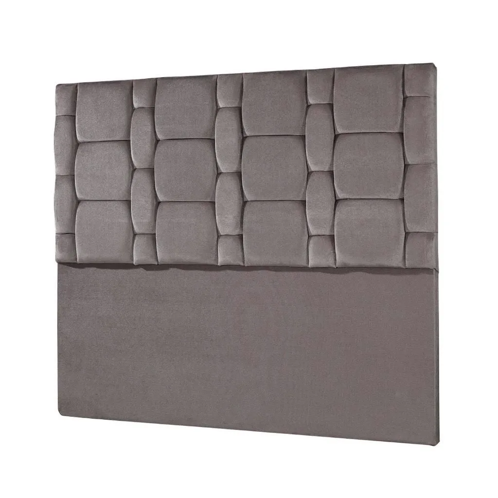 Stone 160 cm Double Divan Base Headboard EY159