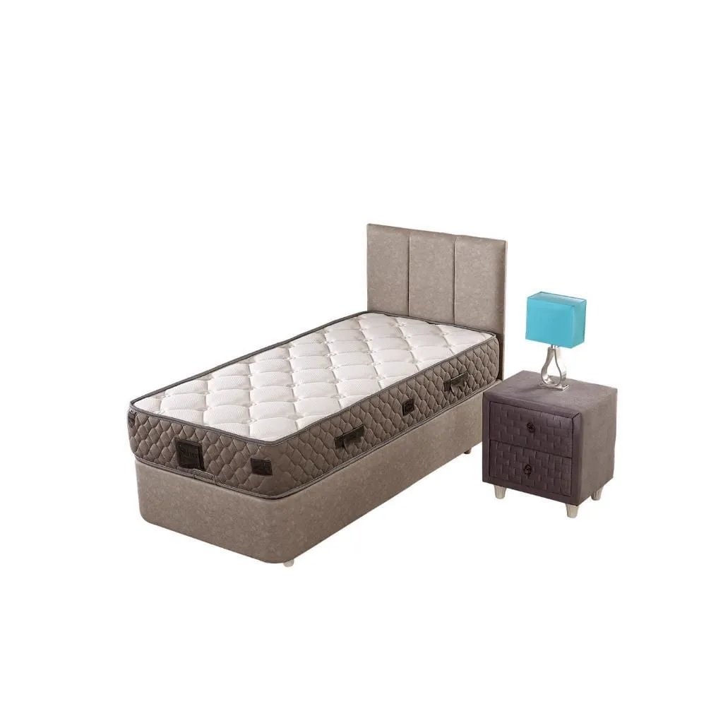 Eko Plus 180X200 Double Mattress, Divan base, Headboard Set EY123