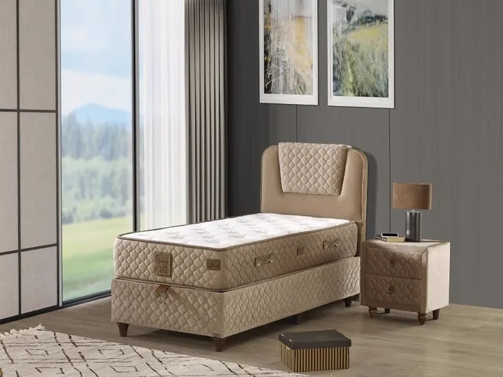 Relax 2 140X200 Çift Kişilik Yatak, Baza, Başlık Seti EY117B