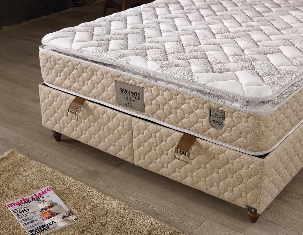 Demo 120X200 Single Mattress, Divan Base, Headboard Set EY109