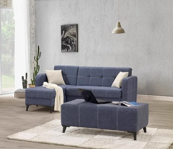 Flash Mini Corner Sofa Set (with Pouffe) VRT1016