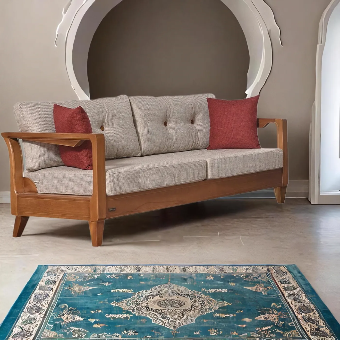 Flamingo Scandinavian Sofa MDN112A