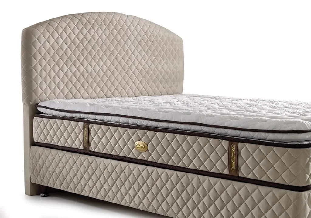 MD Teos 200 cm Double Divan Base Headboard GM11118