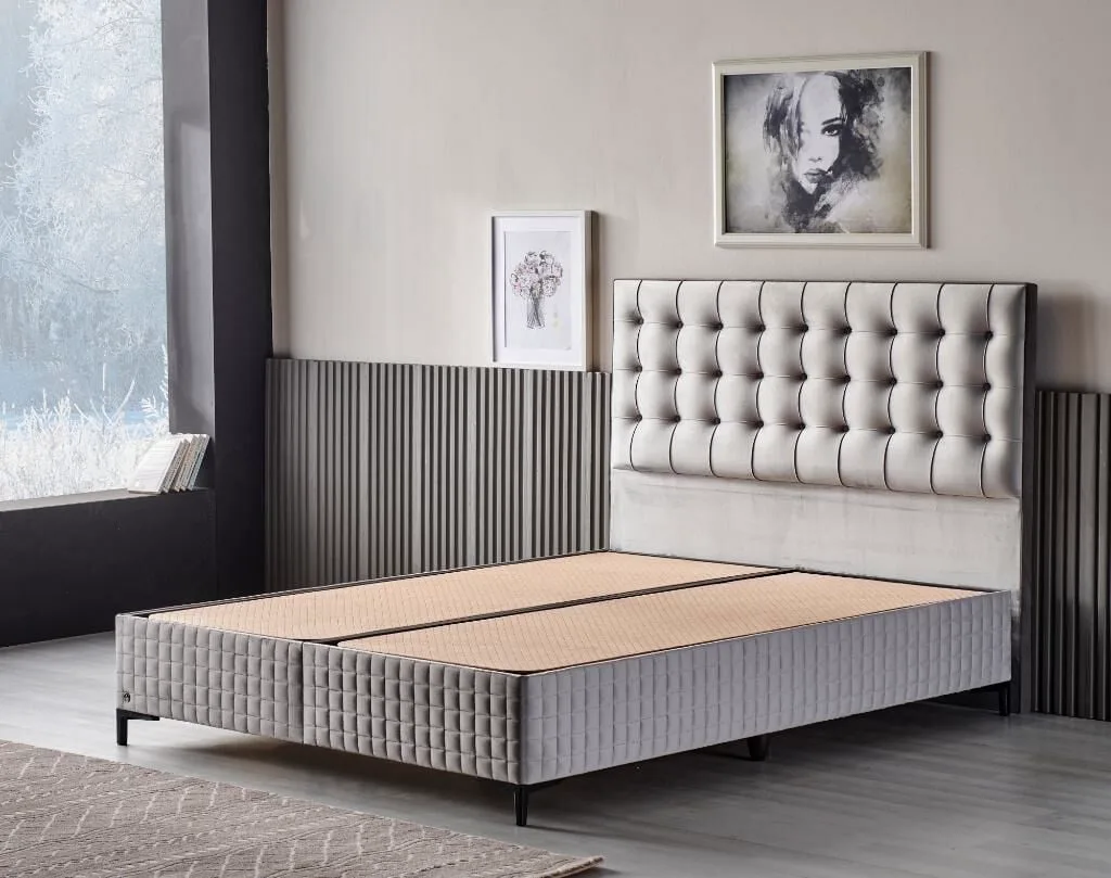 MD Ronesans 180x200 Double Divan Base and Headboard Set CB1411