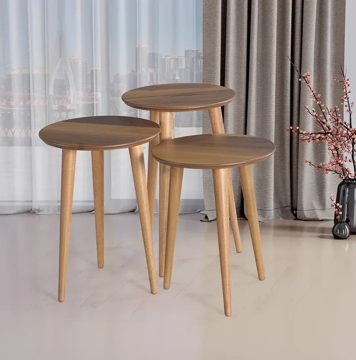 Polen Walnut Nesting Tables GKR352