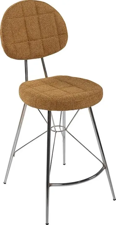 Luna Chrome Bar Chair FRL2071