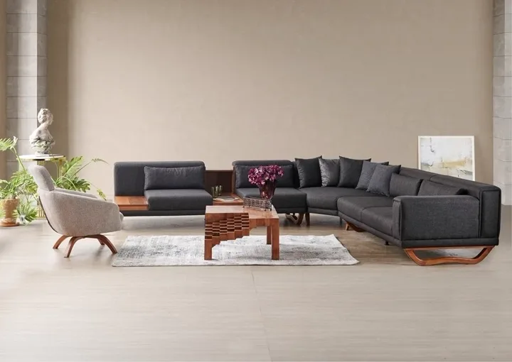 Tiens Corner Sofa Set ANT108
