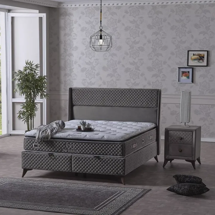 Armis Bio Balance 140x190 Çift Kişilik Yatak, Baza, Başlık Seti
